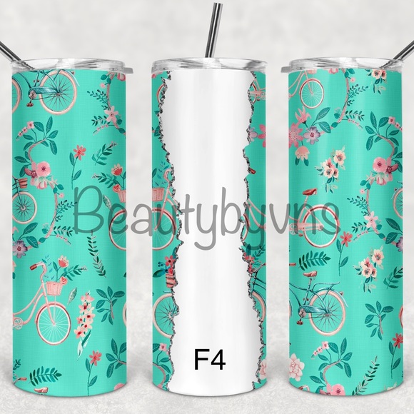 20z Floral tumblers custom orders - Picture 5 of 11
